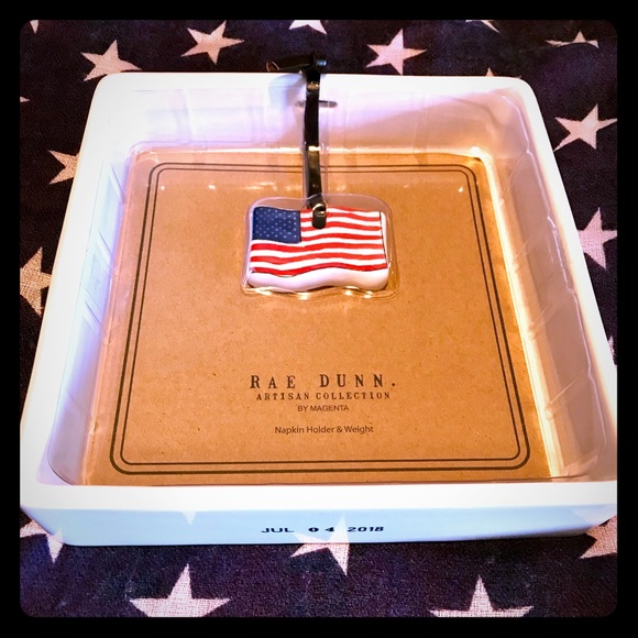 Rae Dunn Other - 🇺🇸SALE🇺🇸Rae Dunn Fourth of July  Napkin Holder
